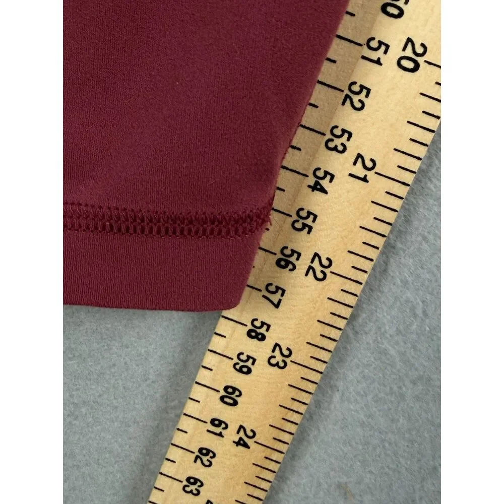 Lululemon Align High-Rise Crop 23” Red Merlot Leggings Women’s Size 10